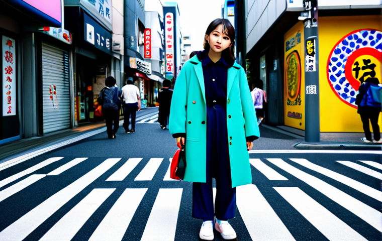**

"A young woman in Tokyo street fashion, fully clothed, modest clothing, posing in Harajuku, vibrant colors, safe for work, professional photography, perfect anatomy, correct proportions, appropriate attire, high quality."

**