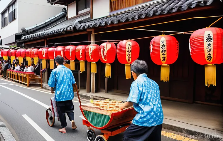 일본어 사용률 높은 국가 - Brazilian-Japanese Matsuri in Liberdade**
A vibrant and bustling street festival scene in São Paulo'...