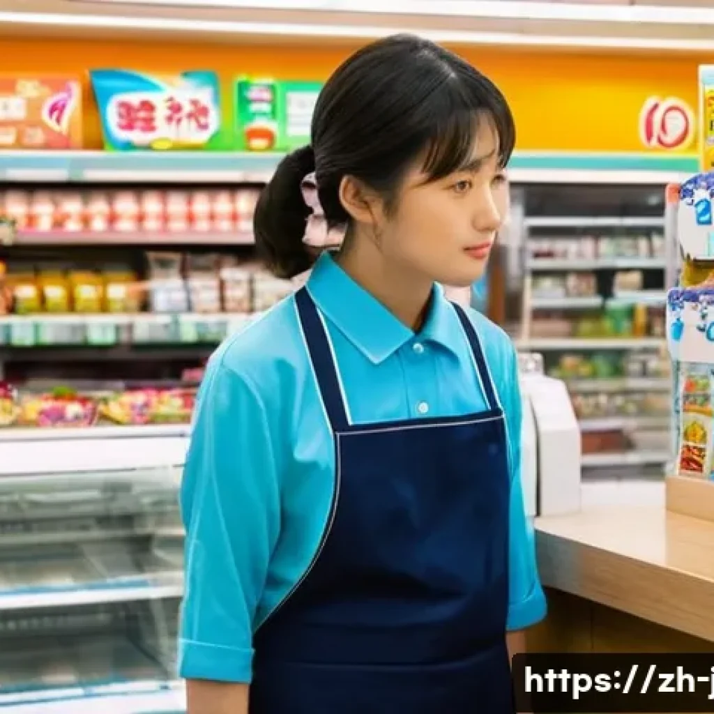 일본어 존댓말과 반말 - **Prompt: First Day Keigo Confusion at a Japanese Convenience Store**
    A young, earnest Asian exc...